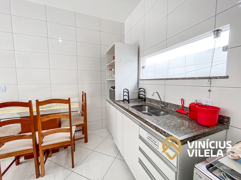 Apê Terreo 2Q 100m da Barraca Gaúcho com piscina