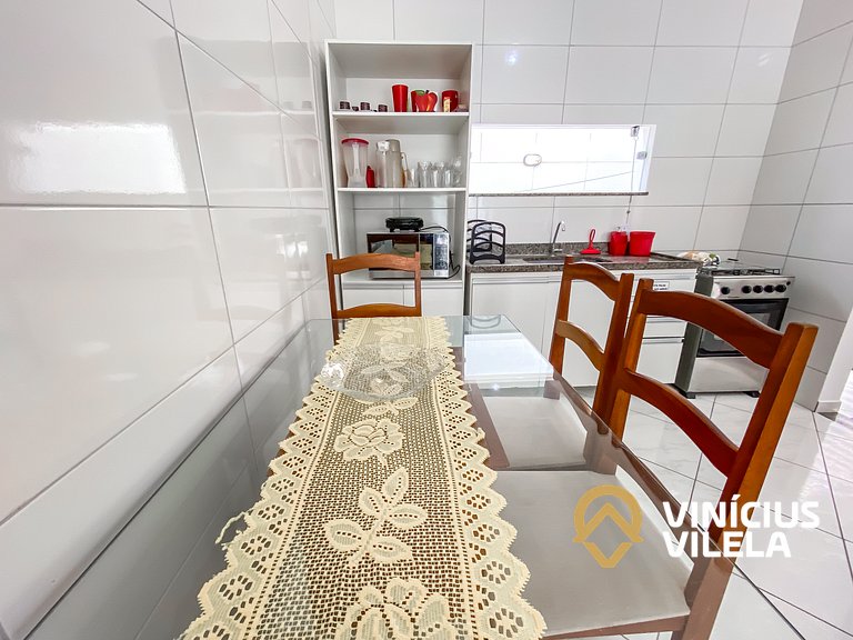 Apê Terreo 2Q 100m da Barraca Gaúcho com piscina