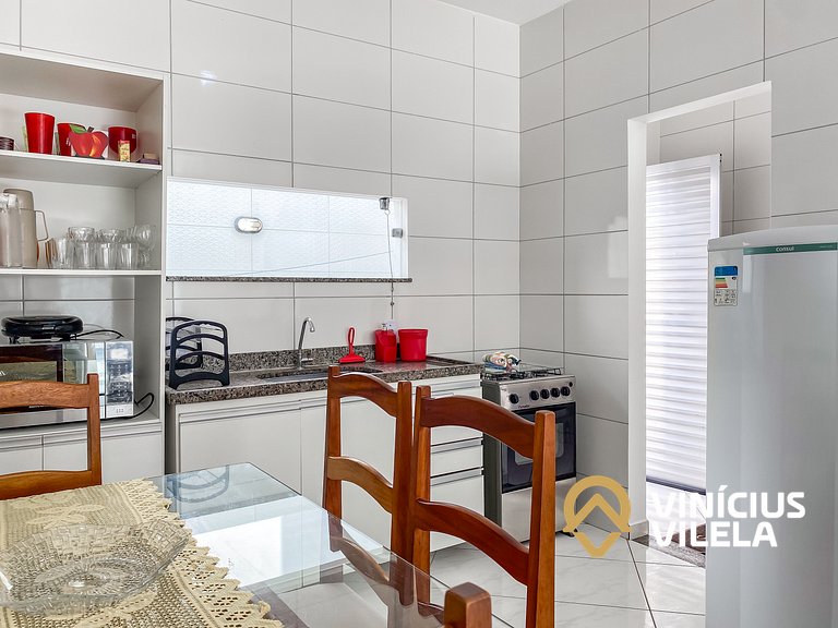 Apê Terreo 2Q 100m da Barraca Gaúcho com piscina