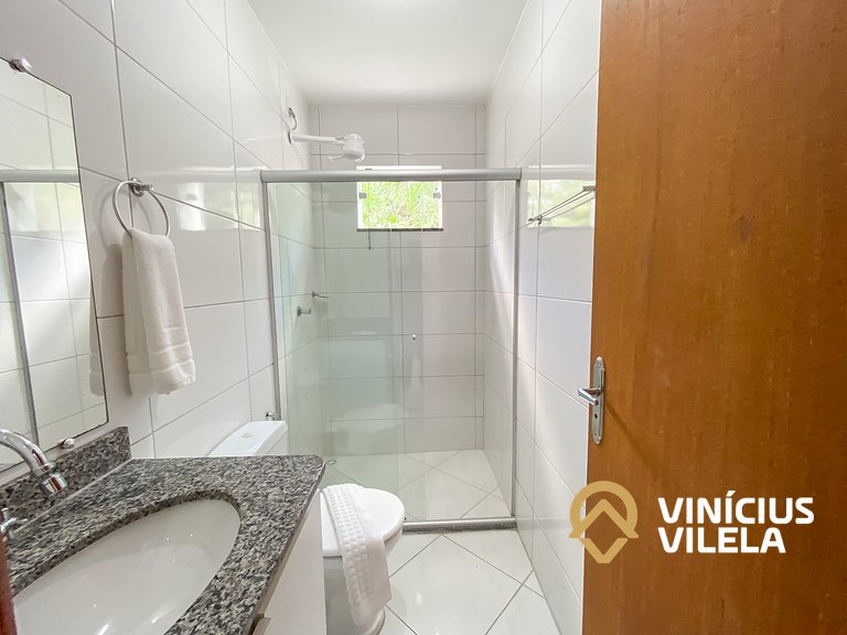 Apê Terreo 2Q 100m da Barraca Gaúcho com piscina