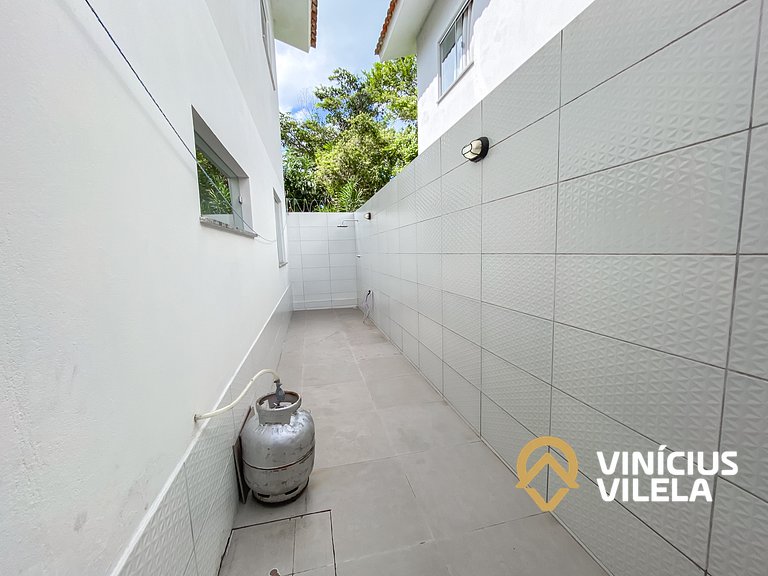 Apê Terreo 2Q 100m da Barraca Gaúcho com piscina