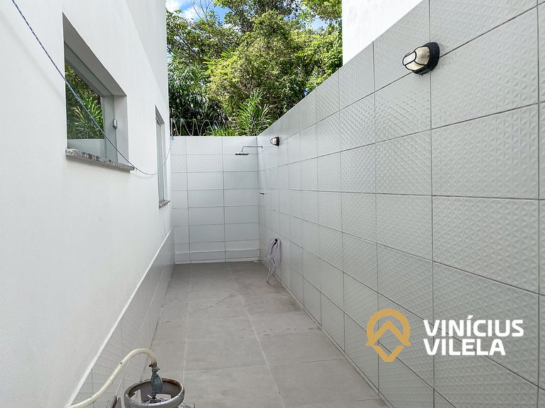 Apê Terreo 2Q 100m da Barraca Gaúcho com piscina