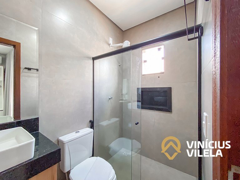 Casa 3Q toda clmatizada, Praia de Taperapuã