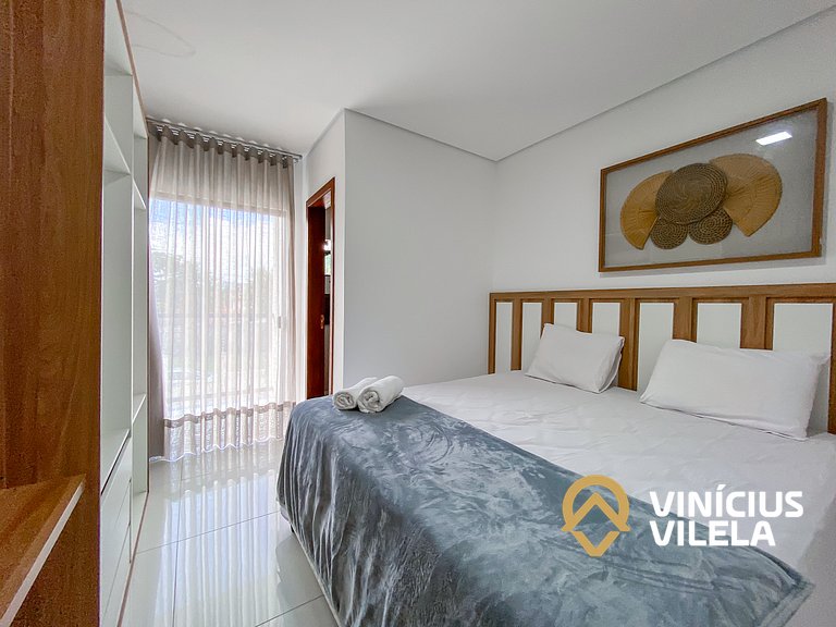 Casa 3Q toda clmatizada, Praia de Taperapuã