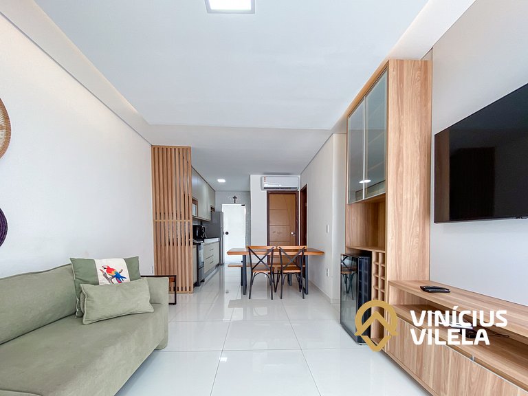 Casa 3Q toda clmatizada, Praia de Taperapuã