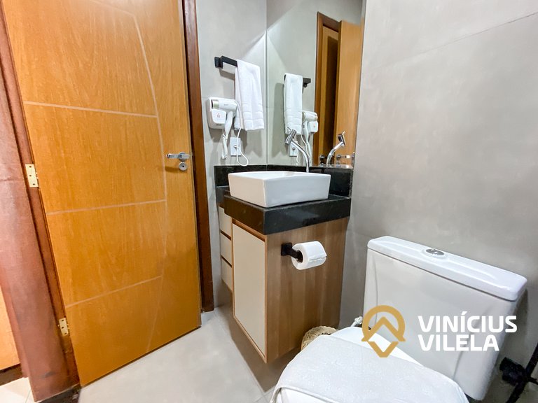 Casa 3Q toda clmatizada, Praia de Taperapuã