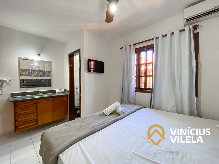 Casa em Taperapuã | 3 Suítes | 10 Pessoas
