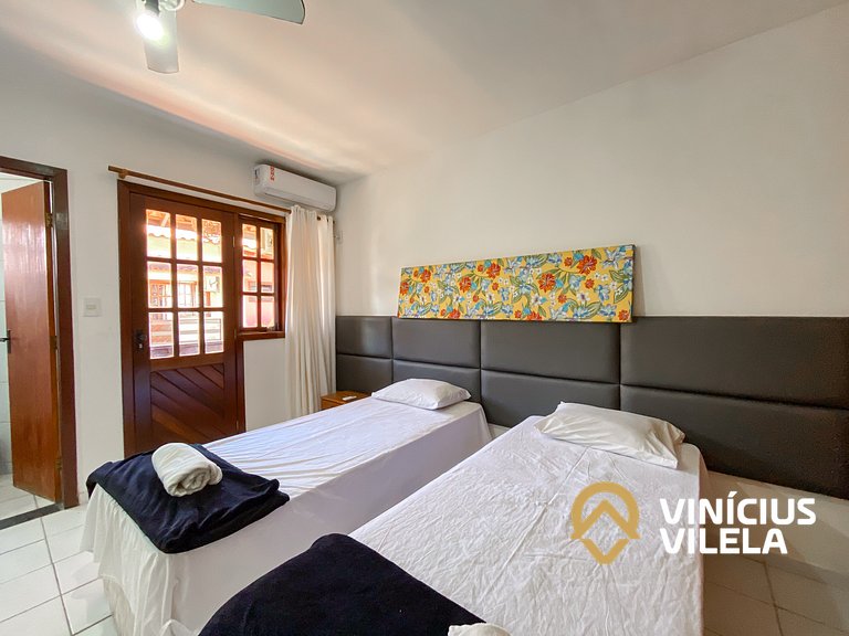 Casa em Taperapuã | 3 Suítes | 10 Pessoas