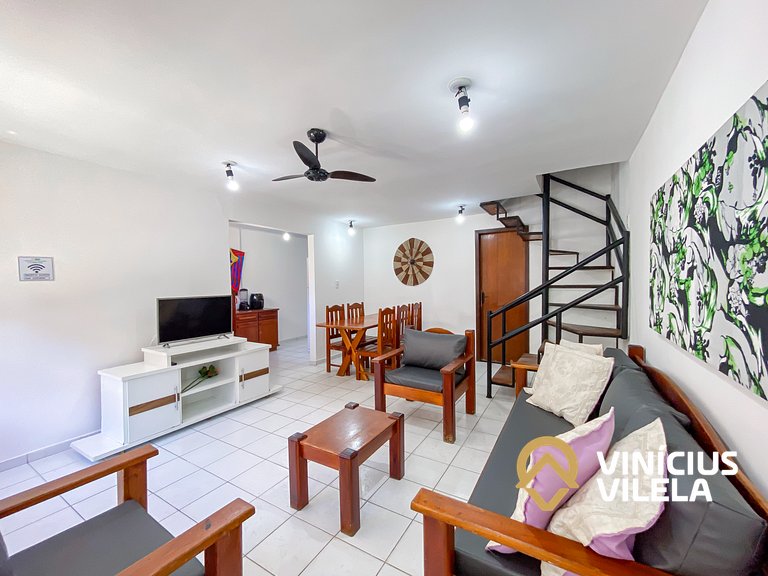 Casa em Taperapuã | 3 Suítes | 10 Pessoas