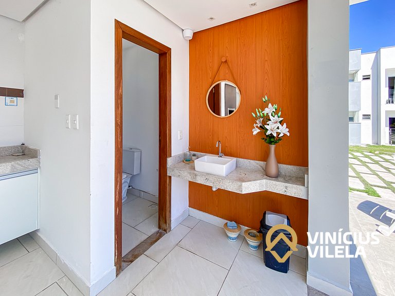 Apto em condomínio próximo a praia do mutá (Resort Latorre).