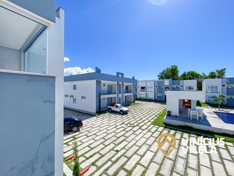Apto 2Q + Ar condicionado próximo a praia do Mutá
