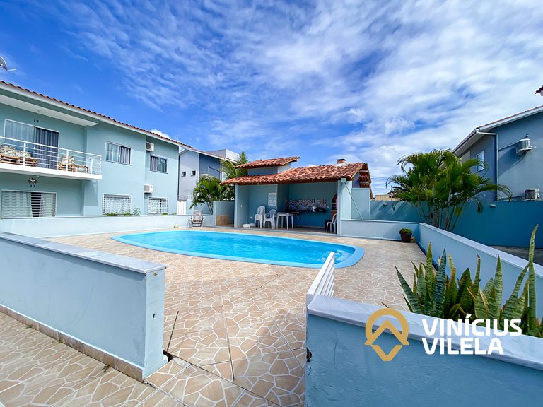 Apê Terreo 2Q+AR prox. Barraca Gaúcho(com piscina)