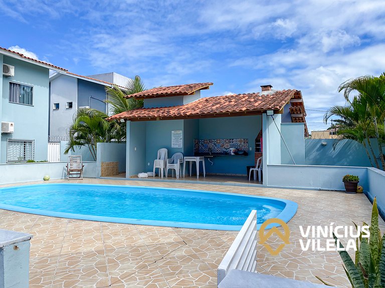 Apê Terreo 2Q+AR prox. Barraca Gaúcho(com piscina)