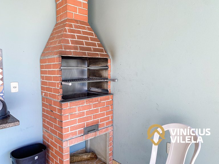 Apê Terreo 2Q+AR prox. Barraca Gaúcho(com piscina)