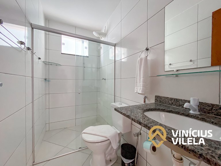Apê Terreo 2Q+AR prox. Barraca Gaúcho(com piscina)