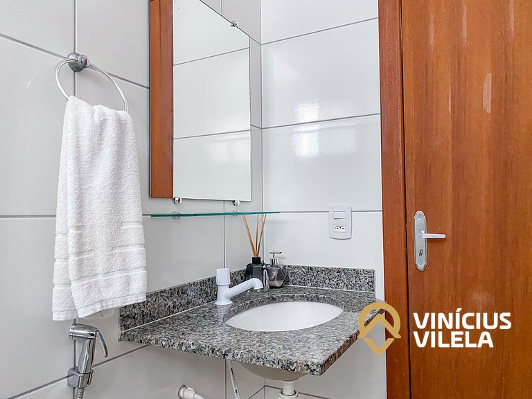 Apê Terreo 2Q+AR prox. Barraca Gaúcho(com piscina)