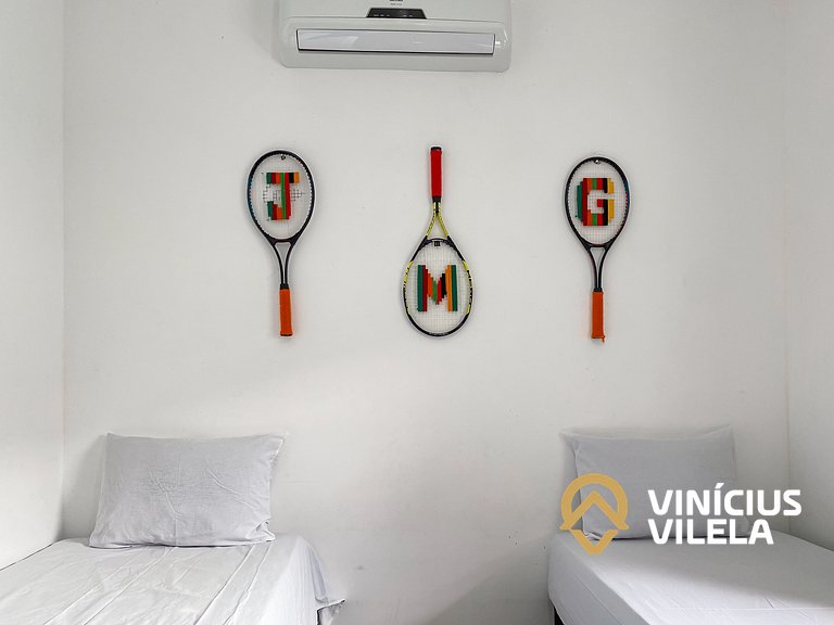 Apê Terreo 2Q+AR prox. Barraca Gaúcho(com piscina)