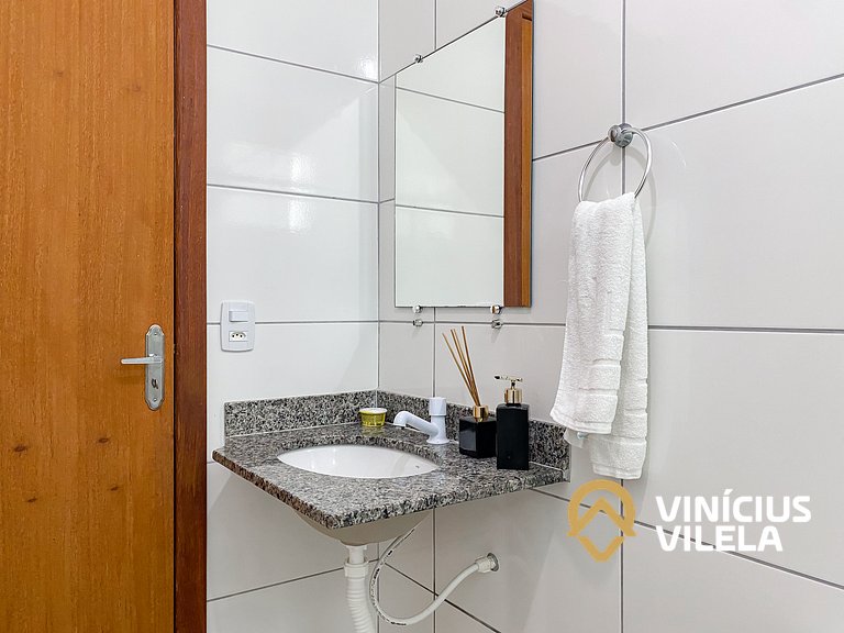 Apê Terreo 2Q+AR prox. Barraca Gaúcho(com piscina)