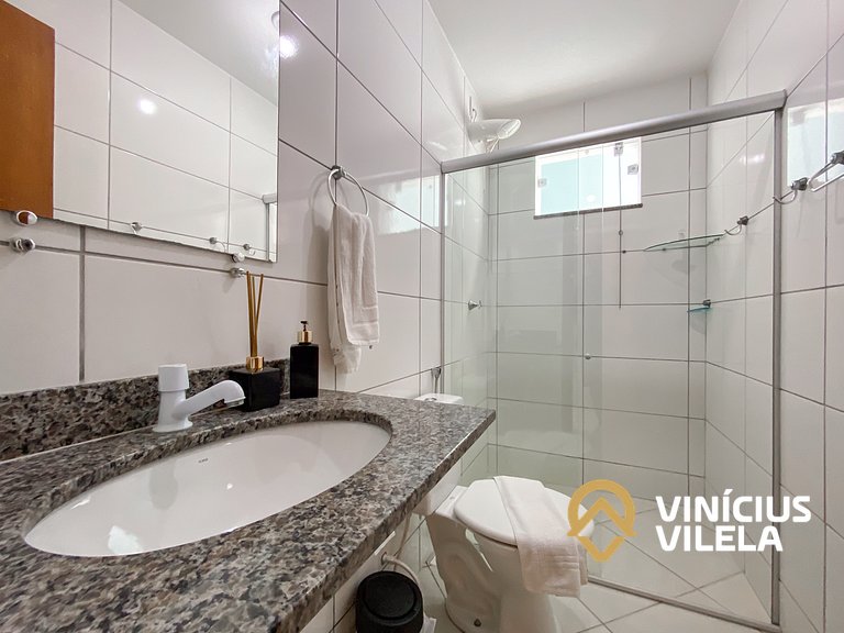 Apê Terreo 2Q+AR prox. Barraca Gaúcho(com piscina)