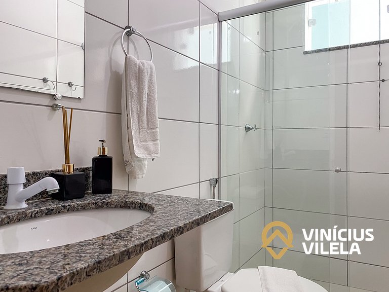Apê Terreo 2Q+AR prox. Barraca Gaúcho(com piscina)