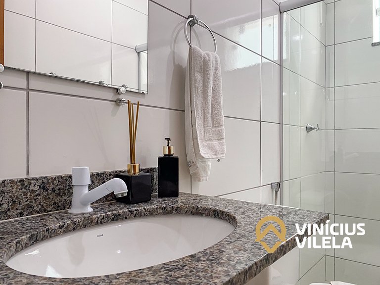 Apê Terreo 2Q+AR prox. Barraca Gaúcho(com piscina)