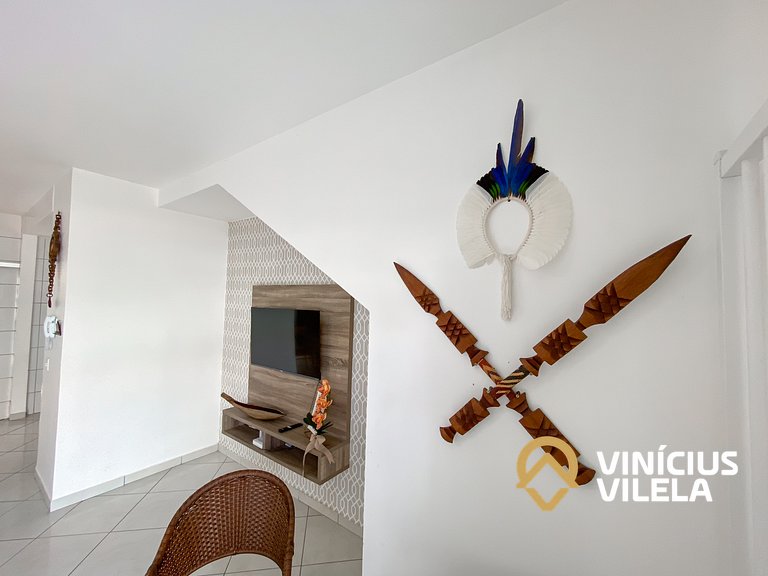 Apê Terreo 2Q+AR prox. Barraca Gaúcho(com piscina)