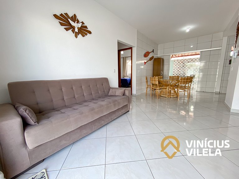 Apê Terreo 2Q+AR prox. Barraca Gaúcho(com piscina)