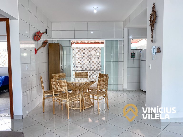 Apê Terreo 2Q+AR prox. Barraca Gaúcho(com piscina)
