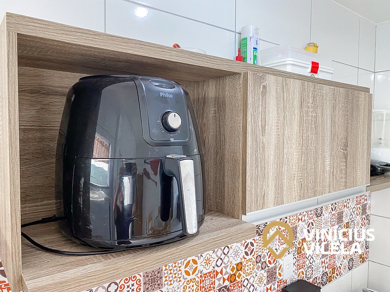 Apê Terreo 2Q+AR prox. Barraca Gaúcho(com piscina)