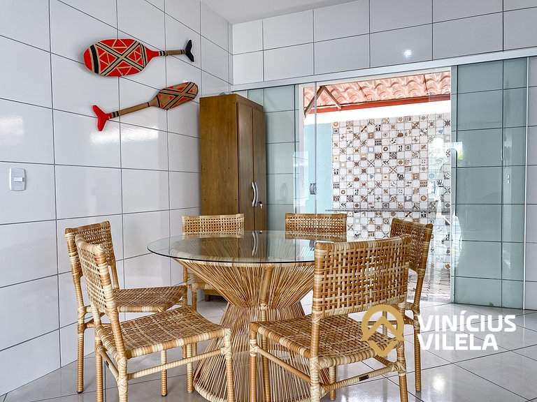 Apê Terreo 2Q+AR prox. Barraca Gaúcho(com piscina)