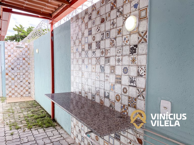 Apê Terreo 2Q+AR prox. Barraca Gaúcho(com piscina)