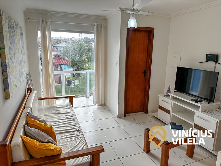Taperapuã | Flat com Piscina e Sauna