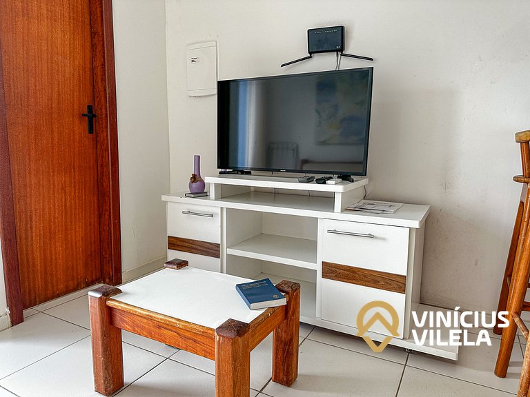 Taperapuã | Flat com Piscina e Sauna