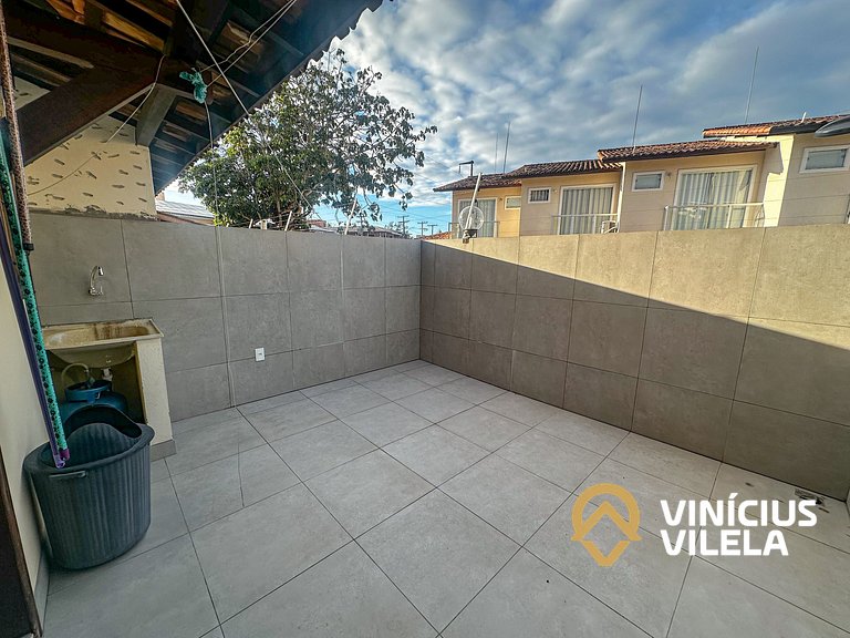 Duplex 2 suítes (com ar), cond. com piscina, sauna
