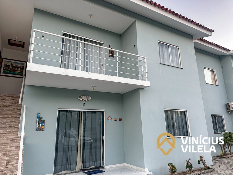Apê Terreo 2Q+AR prox. Barraca Gaúcho(com piscina)