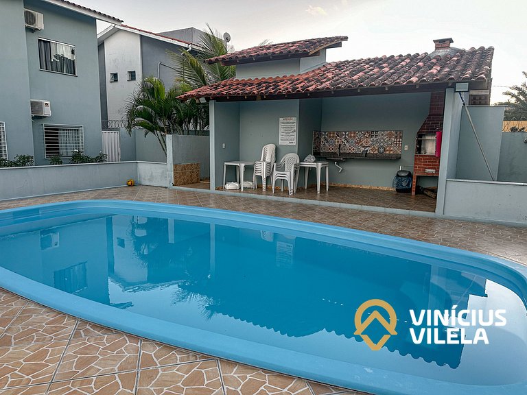Apê Terreo 2Q+AR prox. Barraca Gaúcho(com piscina)