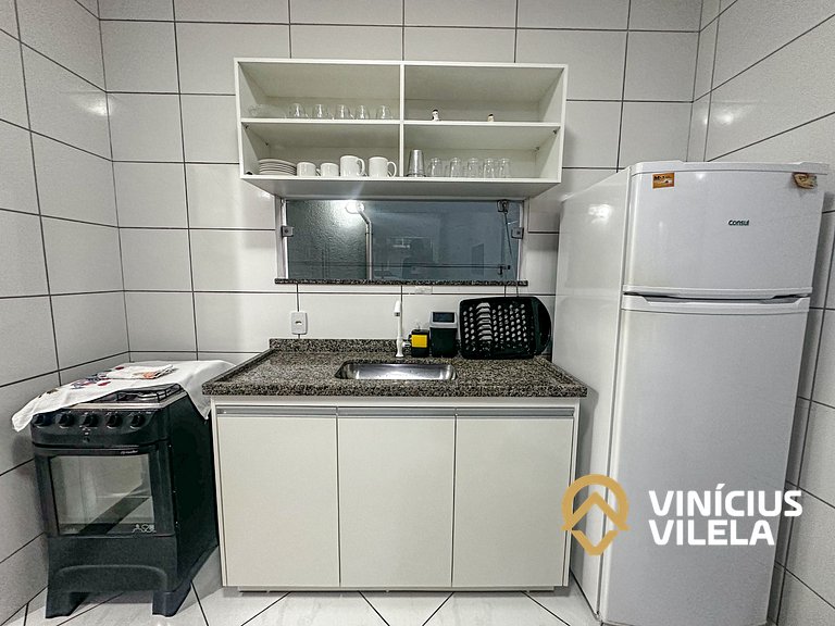 Apê Terreo 2Q+AR prox. Barraca Gaúcho(com piscina)