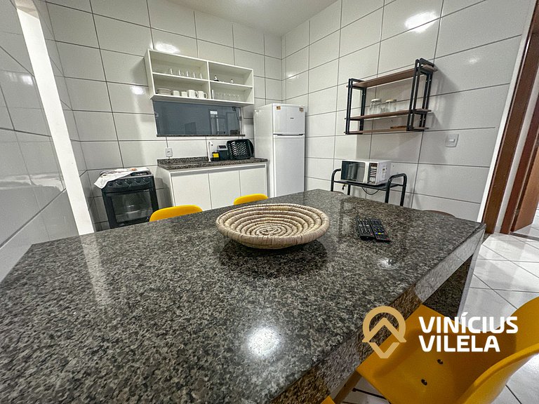 Apê Terreo 2Q+AR prox. Barraca Gaúcho(com piscina)