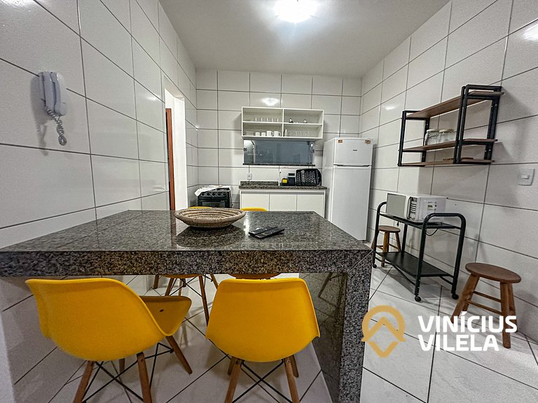 Apê Terreo 2Q+AR prox. Barraca Gaúcho(com piscina)