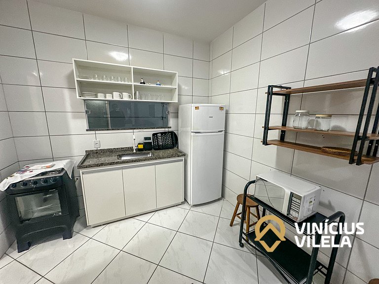 Apê Terreo 2Q+AR prox. Barraca Gaúcho(com piscina)