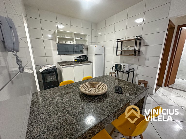Apê Terreo 2Q+AR prox. Barraca Gaúcho(com piscina)