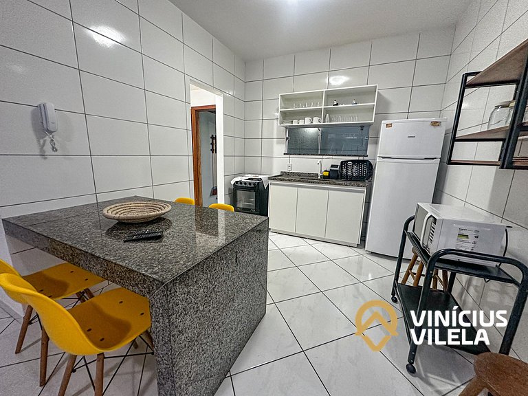 Apê Terreo 2Q+AR prox. Barraca Gaúcho(com piscina)