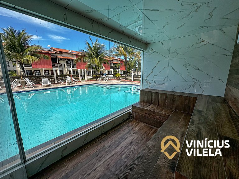 Casa com 2 Suítes a 250m da Praia