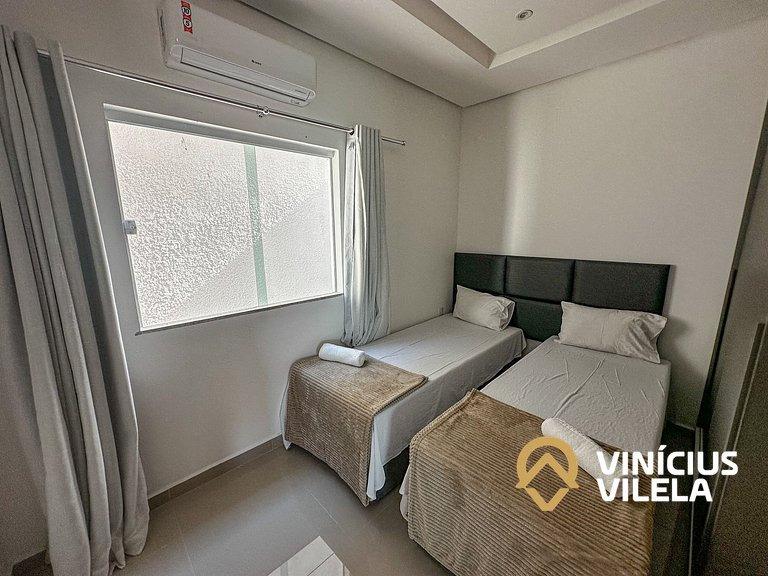 Apto 2 Quartos a 350m da Praia de Taperapuã