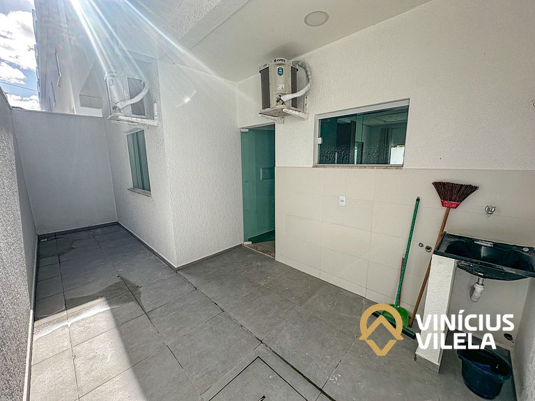 Apto 2 Quartos a 350m da Praia de Taperapuã