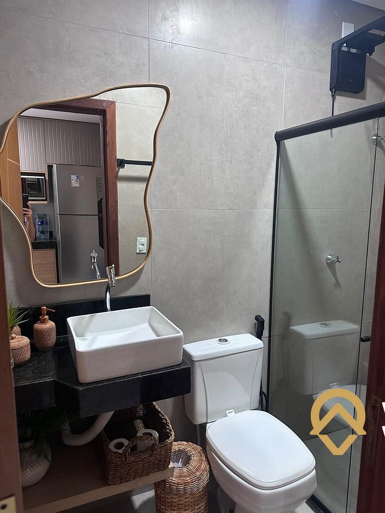 Casa 3Q toda clmatizada, Praia de Taperapuã