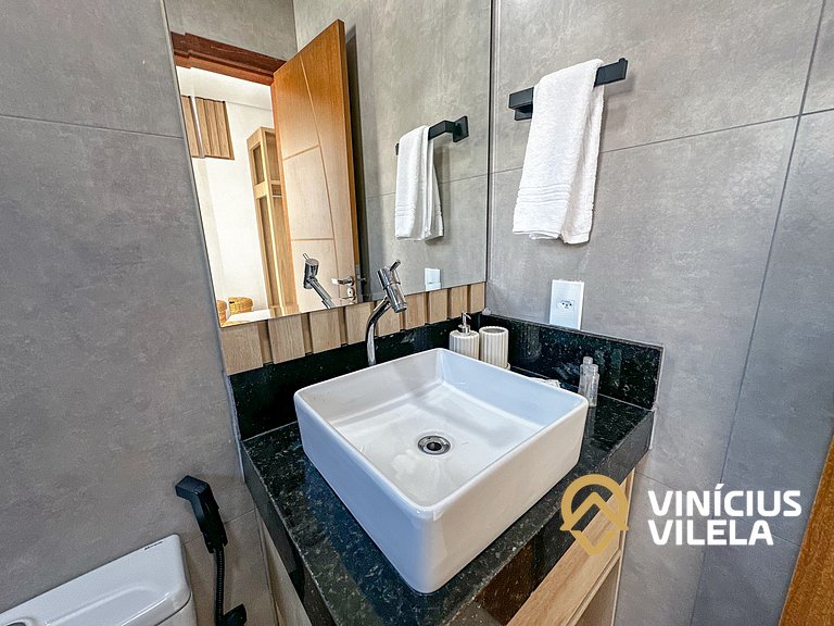 Casa 3Q toda clmatizada, Praia de Taperapuã