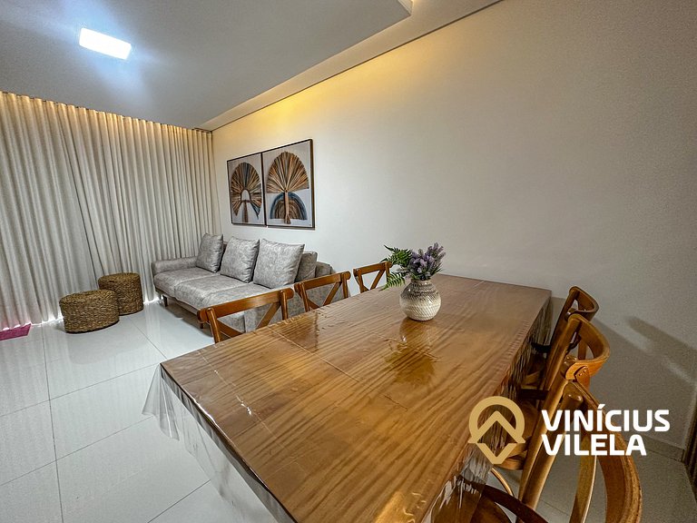 Casa 3Q toda clmatizada, Praia de Taperapuã