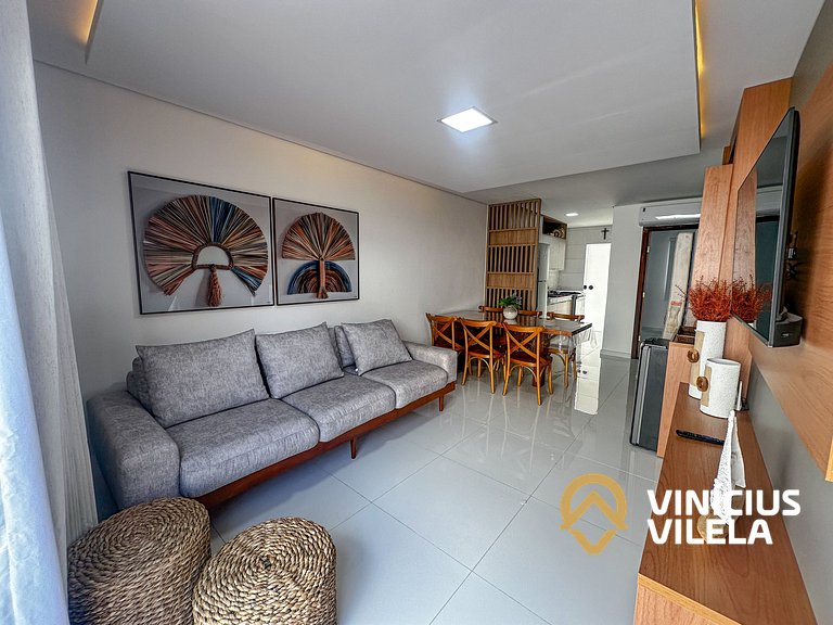 Casa 3Q toda clmatizada, Praia de Taperapuã