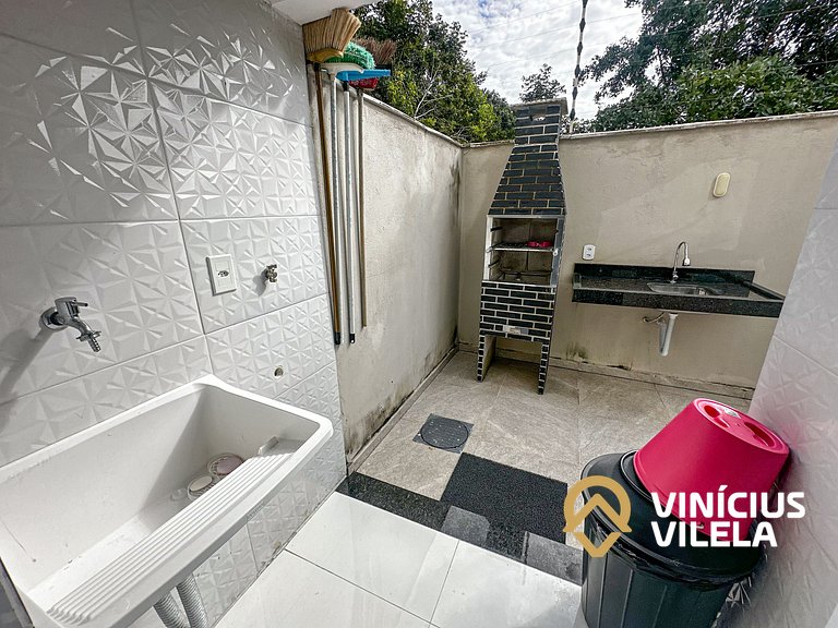 Casa 3Q toda clmatizada, Praia de Taperapuã
